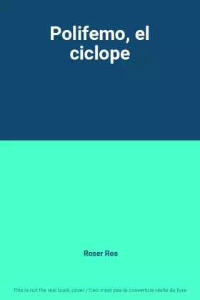 Couverture du produit · Polifemo, el ciclope