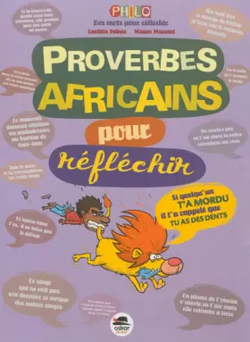 Couverture du produit · Proverbes africains - pour réfléchir