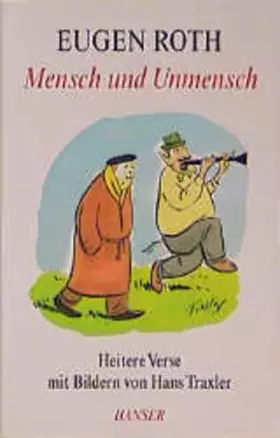 Couverture du produit · Mensch und Unmensch: Heitere Verse mit Bildern von Hans Traxler