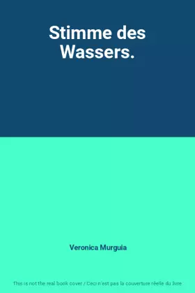 Couverture du produit · Stimme des Wassers.