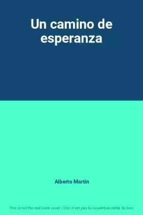 Couverture du produit · Un camino de esperanza
