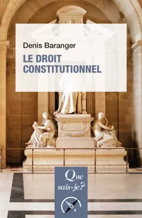 Couverture du produit · Le droit constitutionnel