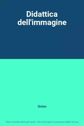 Couverture du produit · Didattica dell'immagine
