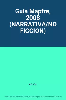 Couverture du produit · Guía Mapfre, 2008 (NARRATIVA/NO FICCION)