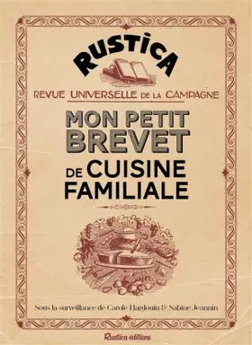 Couverture du produit · Mon petit brevet de cuisine familiale