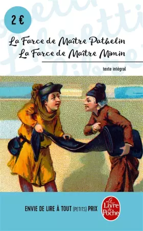 Couverture du produit · La Farce de Maître Pathelin  La Farce de Maître Mimin