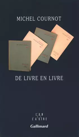 Couverture du produit · De livre en livre