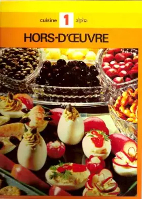 Couverture du produit · Cuisine Alpha Tome 1 Hors d'oeuvre