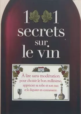 Couverture du produit · 1001 secrets sur le vin
