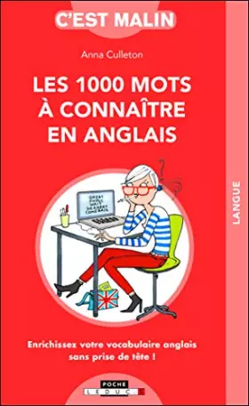 Couverture du produit · Les 1000 mots à connaître en anglais, c'est malin
