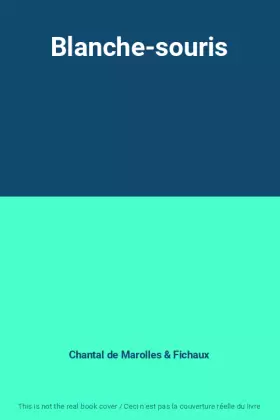 Couverture du produit · Blanche-souris