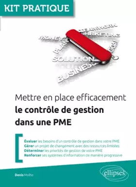 Couverture du produit · Mettre en place efficacement le contrôle de gestion dans votre PME