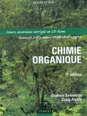 Couverture du produit · Chimie organique : Cours, exercices corrigés (avec 1 CD-Rom)