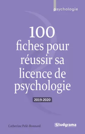Couverture du produit · 100 fiches pour réussir sa Licence de psychologie