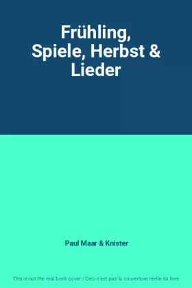Couverture du produit · Frühling, Spiele, Herbst & Lieder