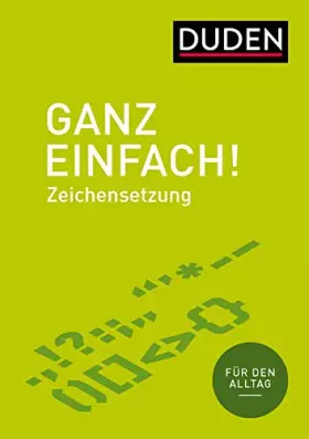 Couverture du produit · Ganz einfach! Zeichensetzung: Für den Alltag