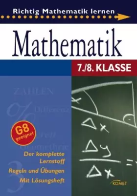 Couverture du produit · Mathematik 7./8. Klasse: Richtig Mathematik lernen