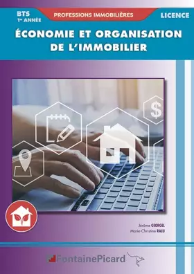 Couverture du produit · Economie et organisation de l'immobilier BTS Professions immobilières / Licence 1re année