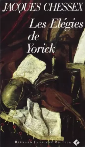 Couverture du produit · Les Élégies de Yorick: [poèmes]