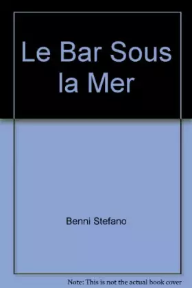 Couverture du produit · Le Bar Sous la Mer