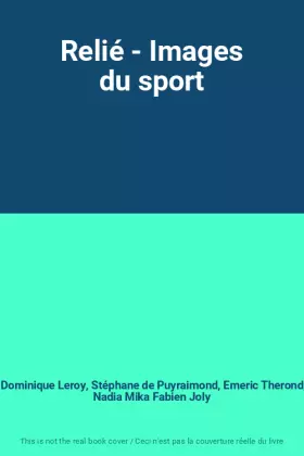 Couverture du produit · Relié - Images du sport