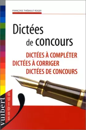 Couverture du produit · Les Dictées de concours