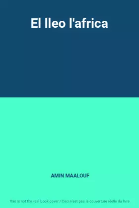 Couverture du produit · El lleo l'africa