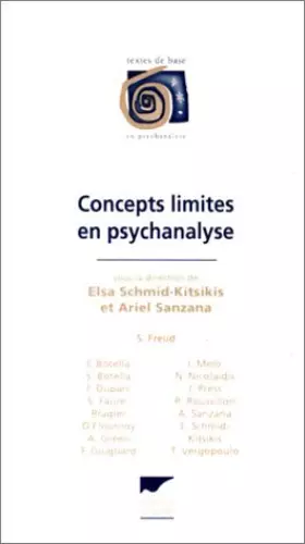 Couverture du produit · Concepts limites en psychanalyse