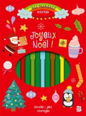 Couverture du produit · Mes premières activités - Joyeux Noël: Puzzles, jeux, coloriages