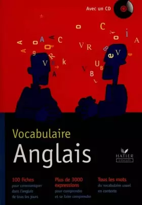 Couverture du produit · Vocabulaire anglais (+ CD audio)