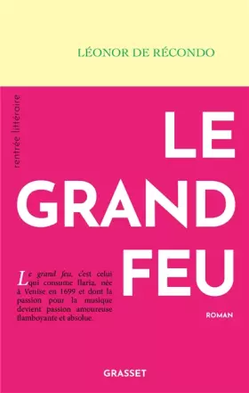 Couverture du produit · Le grand feu