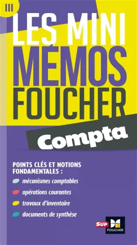 Couverture du produit · Les mini memos Foucher - Comptabilité