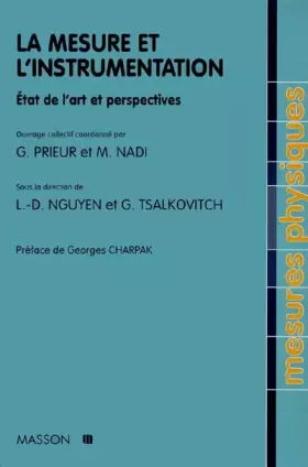 Couverture du produit · La mesure et l'instrumentation. Etat de l'art et perspectives