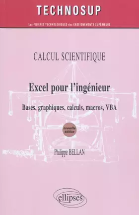 Couverture du produit · Excel pour ingénieur