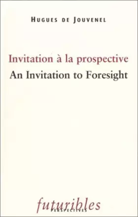Couverture du produit · Invitation à la prospective