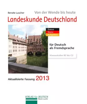 Couverture du produit · Landeskunde Deutschland: Von der Wende bis heute