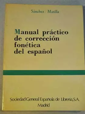 Couverture du produit · Manual Correccion Fonetica Student Book