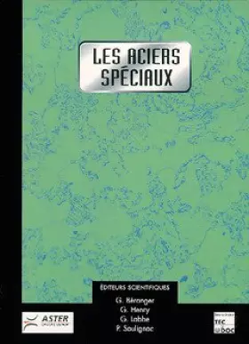 Couverture du produit · Les aciers spéciaux