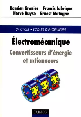 Couverture du produit · Electromécanique : Cours, exercices corrigés et laboratoires virtuels