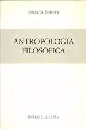 Couverture du produit · Antropologia filosofica
