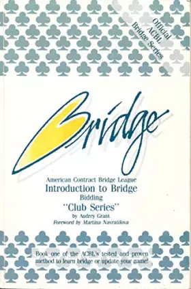Couverture du produit · The Club Series: Introduction to Bridge - Bidding