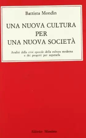 Couverture du produit · Una nuova cultura per una nuova società