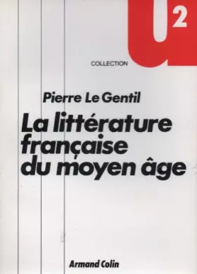 Couverture du produit · La Litterature Francaise Du Moyen Age