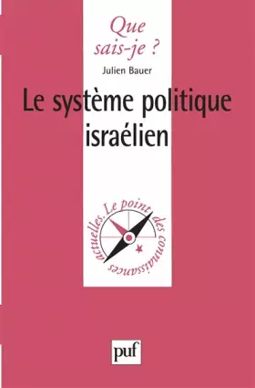 Couverture du produit · Le système politique israélien