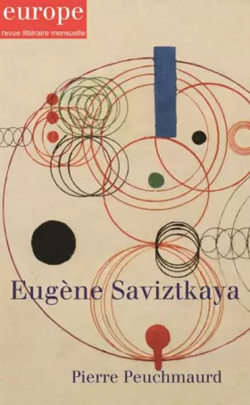 Couverture du produit · Eugene Savitzkaya: N° 1099-1100 novembre-décembre 2020