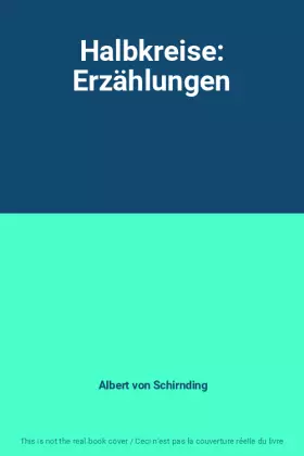 Couverture du produit · Halbkreise: Erzählungen