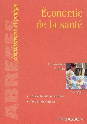 Couverture du produit · Économie de la santé