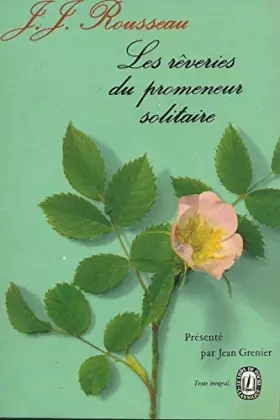 Couverture du produit · Les rêveries du promeneur solitaire