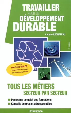 Couverture du produit · Travailler pour le développement durable