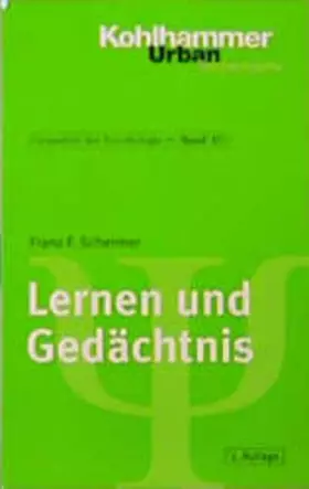 Couverture du produit · Lernen und Gedächtnis (Urban-Taschenbücher)
